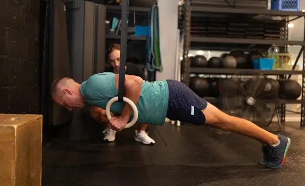 CrossFit Chilliwack Ring Pushups
